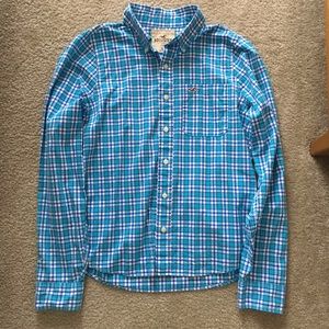 Hollister long sleeve button down
